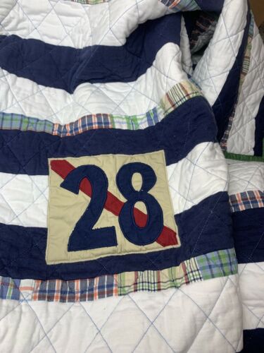Pottery Barn Kids NOAH Quilted TWIN Quilt - Free Shipping - Fresh Stock Dated December 2025