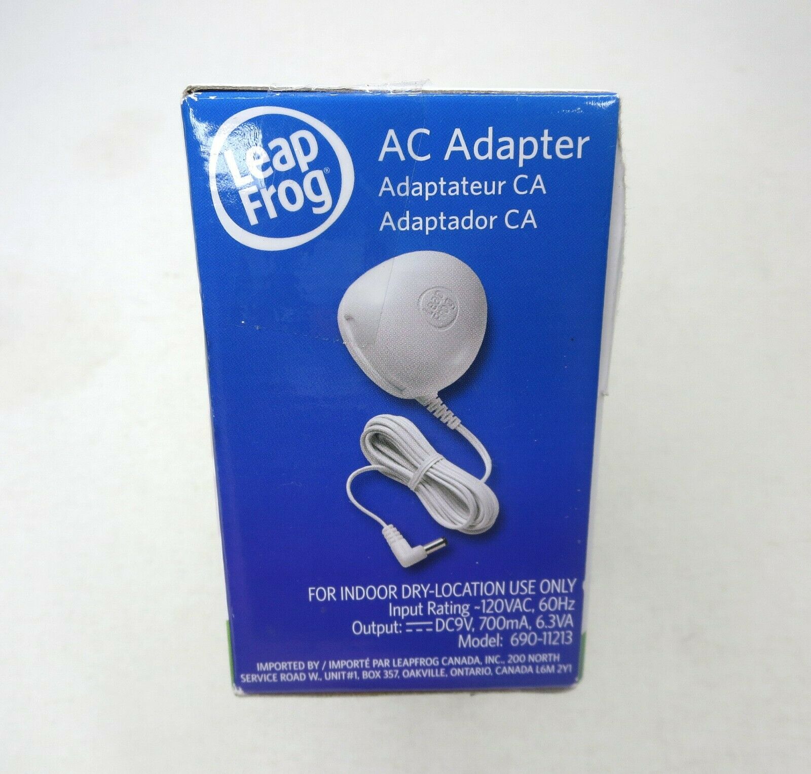 Genuine LeapFrog AC Adapter 9V Power Supply Model 690-11213 Leap Pad Leapster - Fresh Stock Dated December 2025