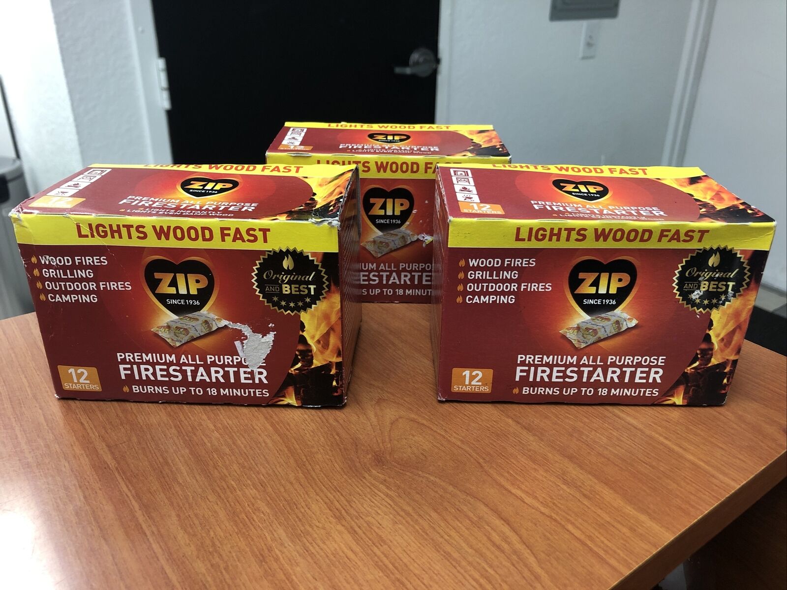 Diamond  48-Pack Strike-A-Fire Starter Match Sticks Firestarter + 3boxes Of Zip - Fresh Stock Dated December 2025