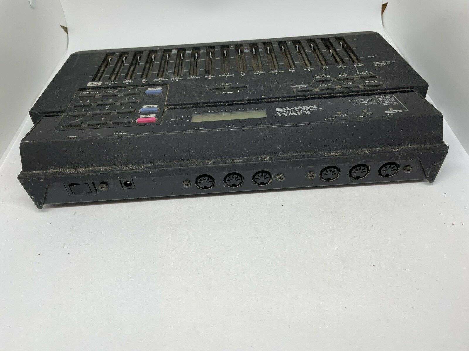 KAWAI MM-16 16ch SysEx MIDI Mixer Controller for K1 K4 K4r XD-5 RARE (UNTESTED) - Fresh Stock Dated February 2026