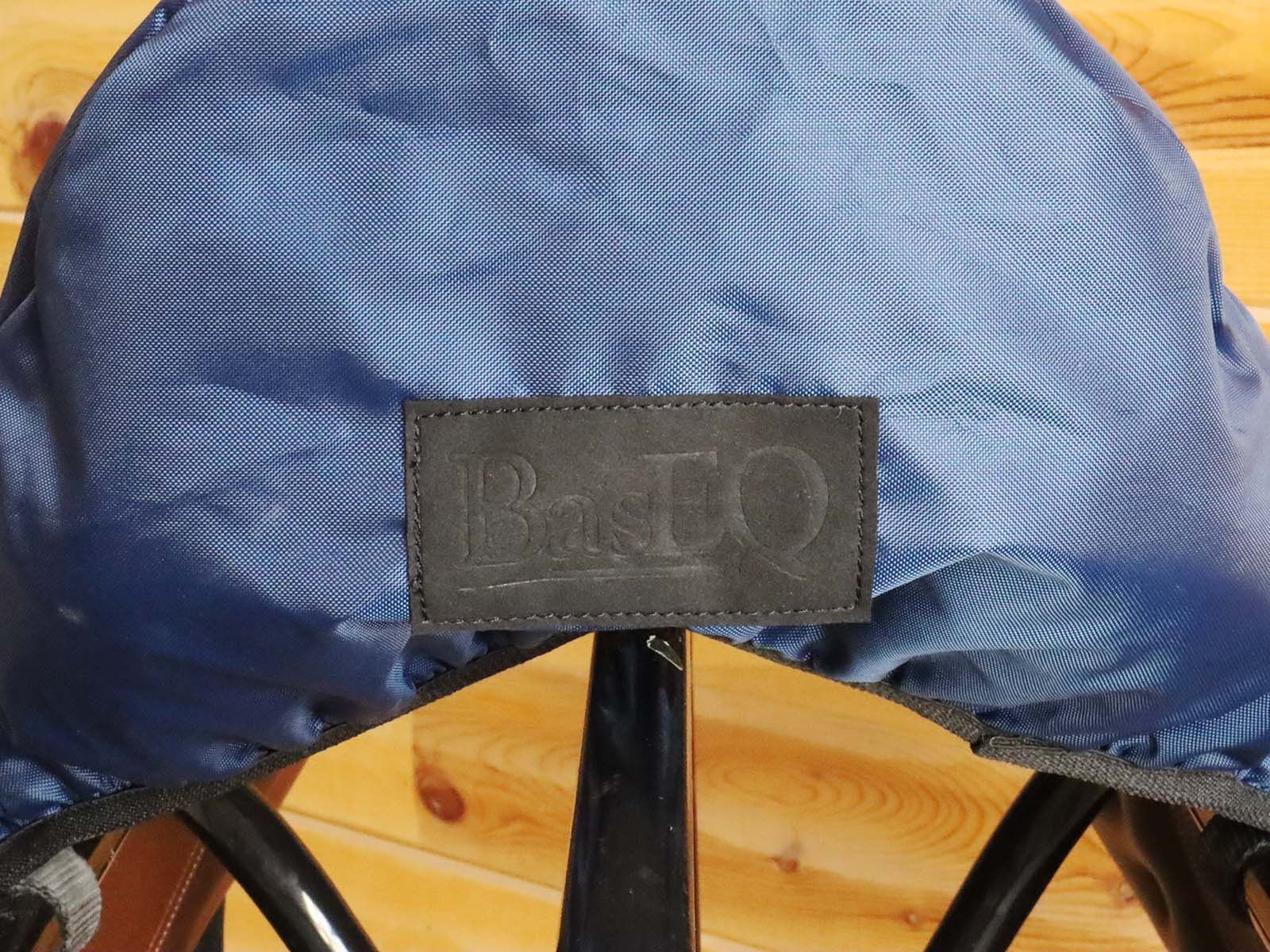 BasEQ Blue English Saddle Cover Fleece Lined and Polyester Outer - Fresh Stock Dated February 2026