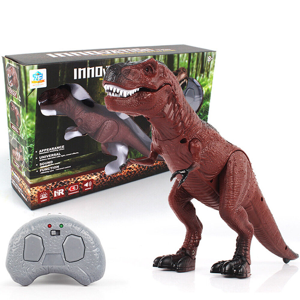Electric Remote Control Walking Dinosaur Toy Light-Up Building Sticks And Balls - Fresh Stock Dated February 2026