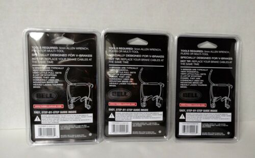 Bell Sports Binder 450 Replacement V-Brake Pads, Black BRAND NEW LOT OF 3 - Fresh Stock Dated February 2026