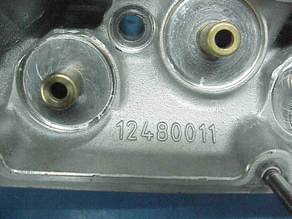 2 GM SB2.2 Chevy Aluminum Heads That Need Repaired  NASCAR 12480011 - Fresh Stock Dated February 2026