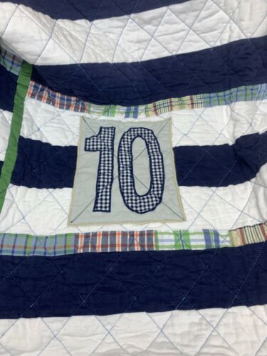Pottery Barn Kids NOAH Quilted TWIN Quilt - Free Shipping - Fresh Stock Dated December 2025