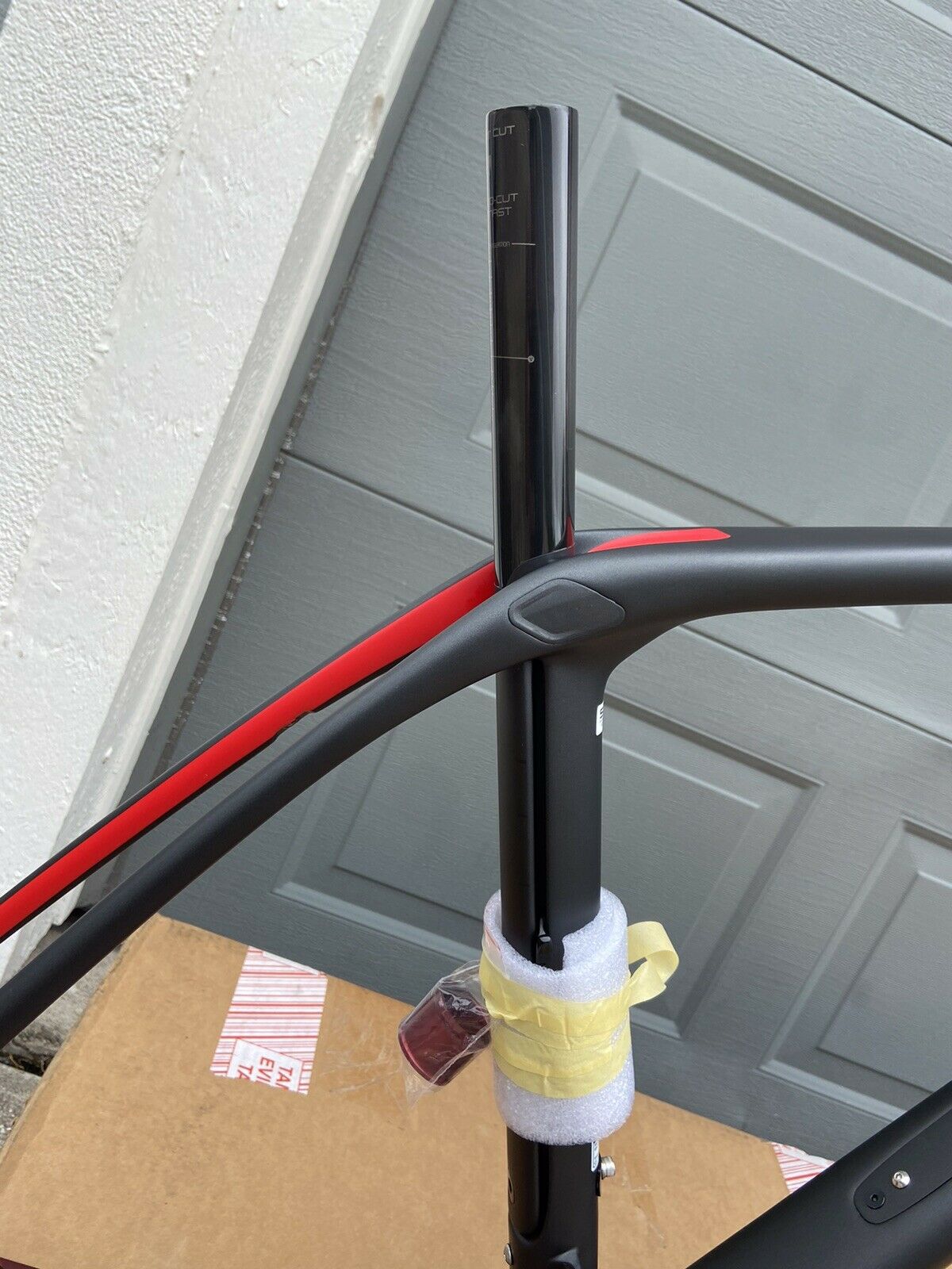 Trek Domane SLR Road Bike Frameset 56cm Carbon Black Disc Brake - Fresh Stock Dated February 2026