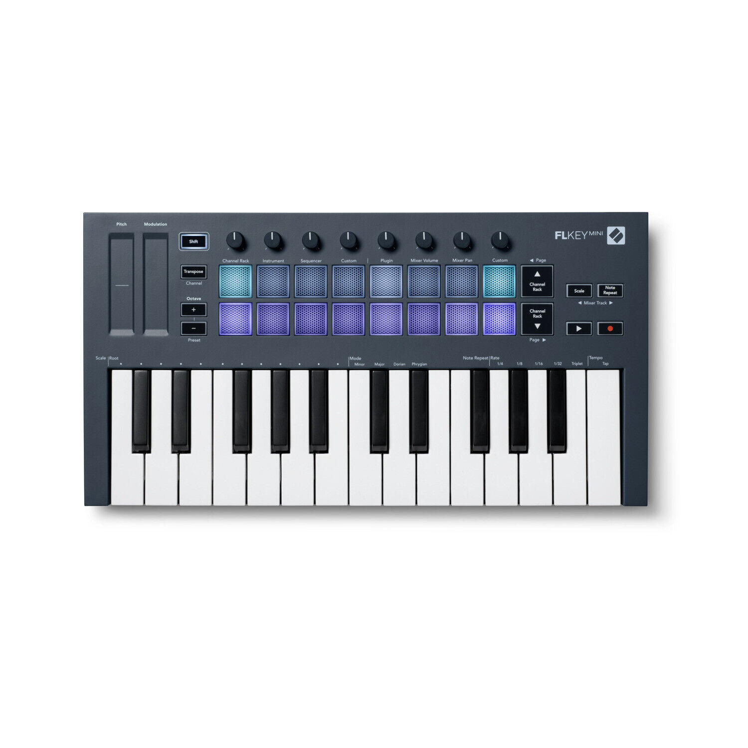 Novation FLkey Mini 25 Key MIDI Keyboard Controller for FL Studio - Fresh Stock Dated February 2026