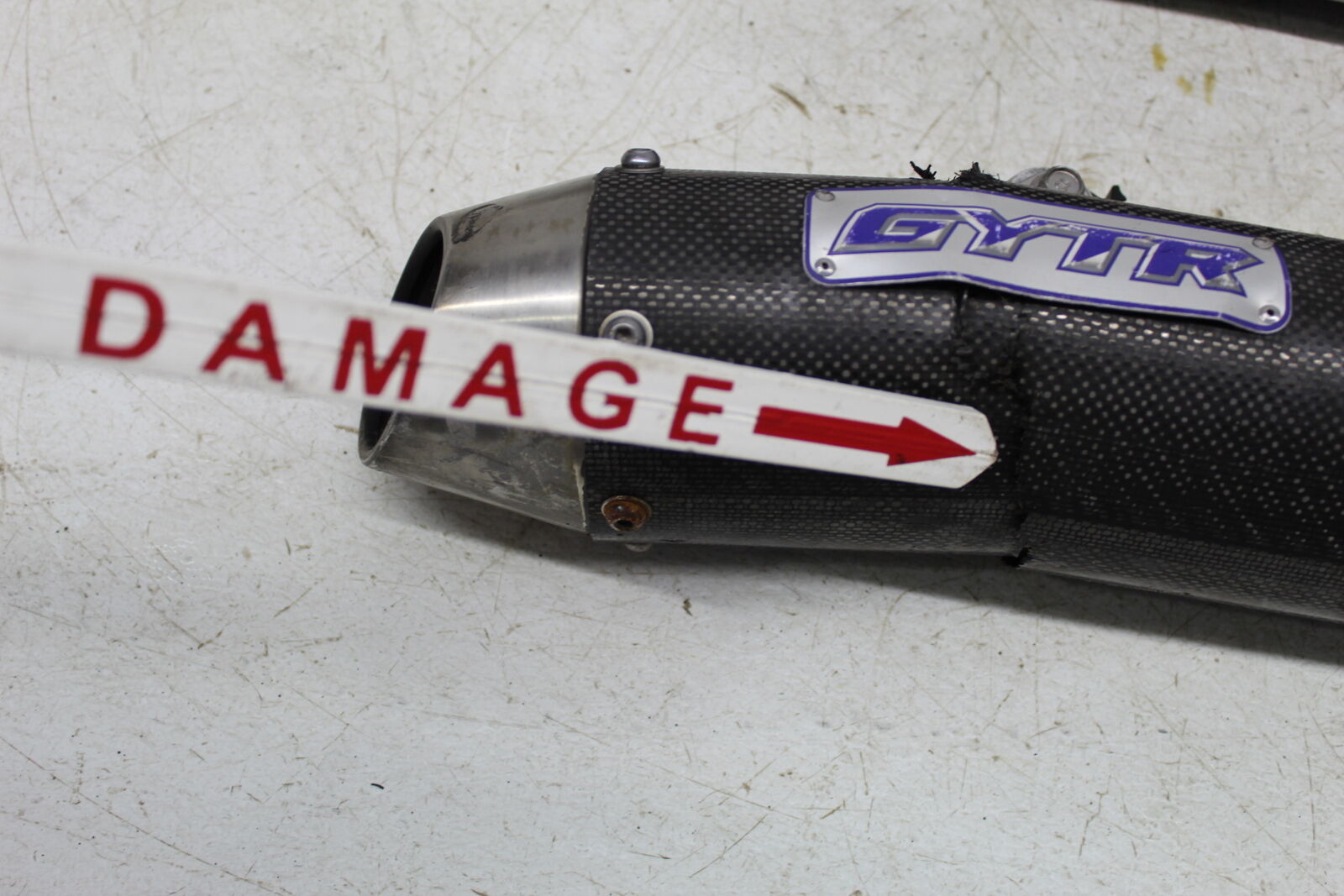 07-08 YAMAHA YZF R1 GYTR LEFT RIGHT MUFFLER EXHAUST PIPE COVERS - Fresh Stock Dated February 2026