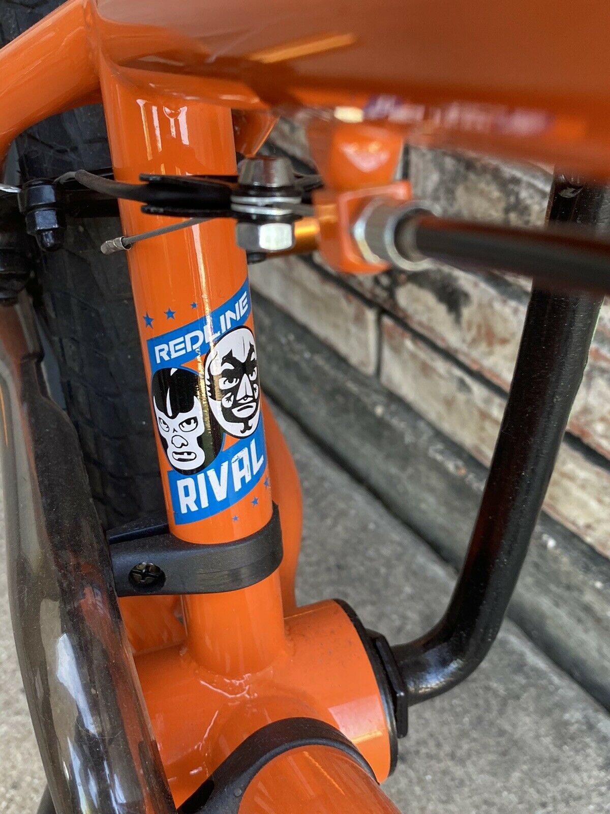 2018 Redline RIVAL 20 Orange Color Great Shape 19” Frame - Fresh Stock Dated February 2026