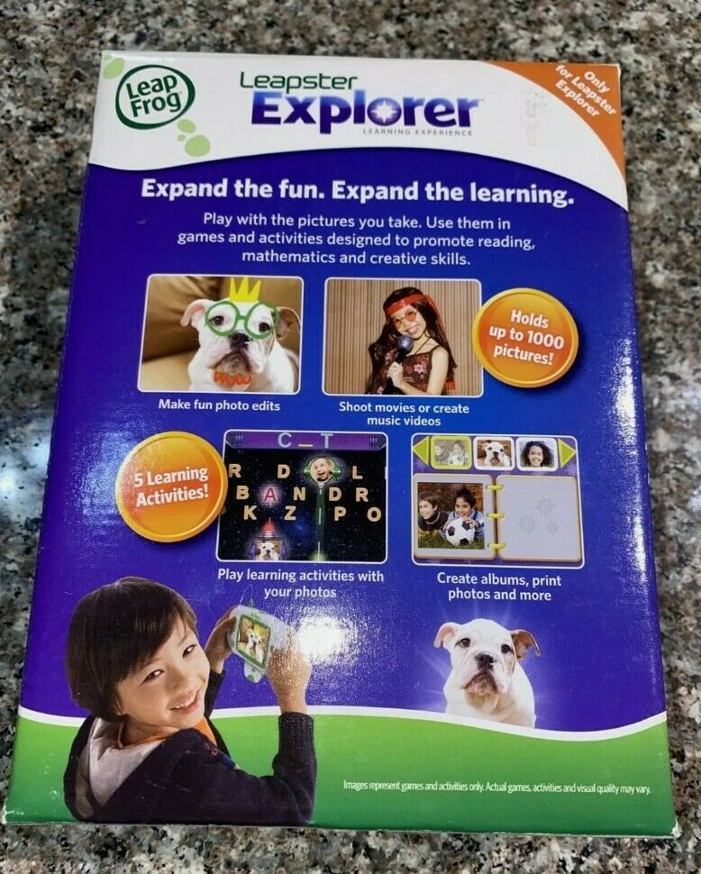 Leap Frog Leapster Explorer Camera & Video Recorder Accessory Brand New in Box - Fresh Stock Dated February 2026
