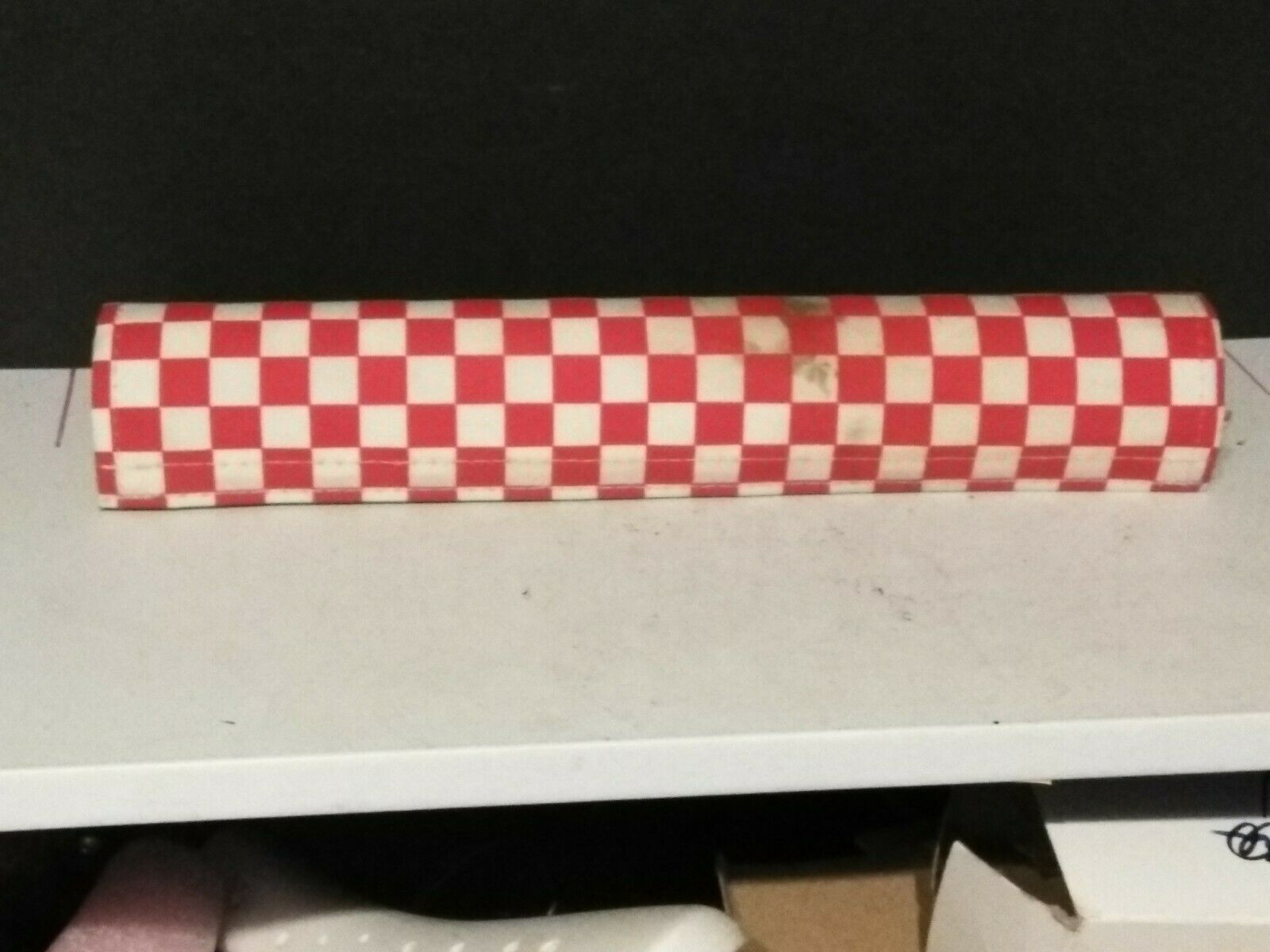 VINTAGE CALIFORNIA LITE CHECKER PAD SET V BAR FRAME STEM OLD SCHOOL BMX RACE - Fresh Stock Dated December 2025