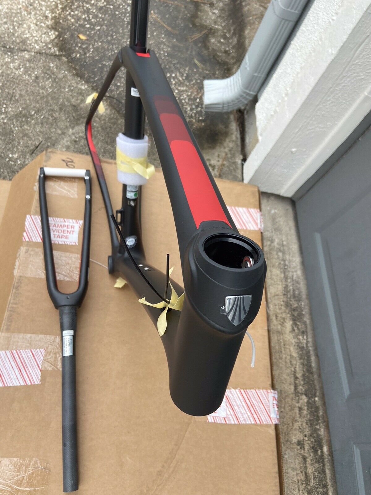 Trek Domane SLR Road Bike Frameset 56cm Carbon Black Disc Brake - Fresh Stock Dated February 2026