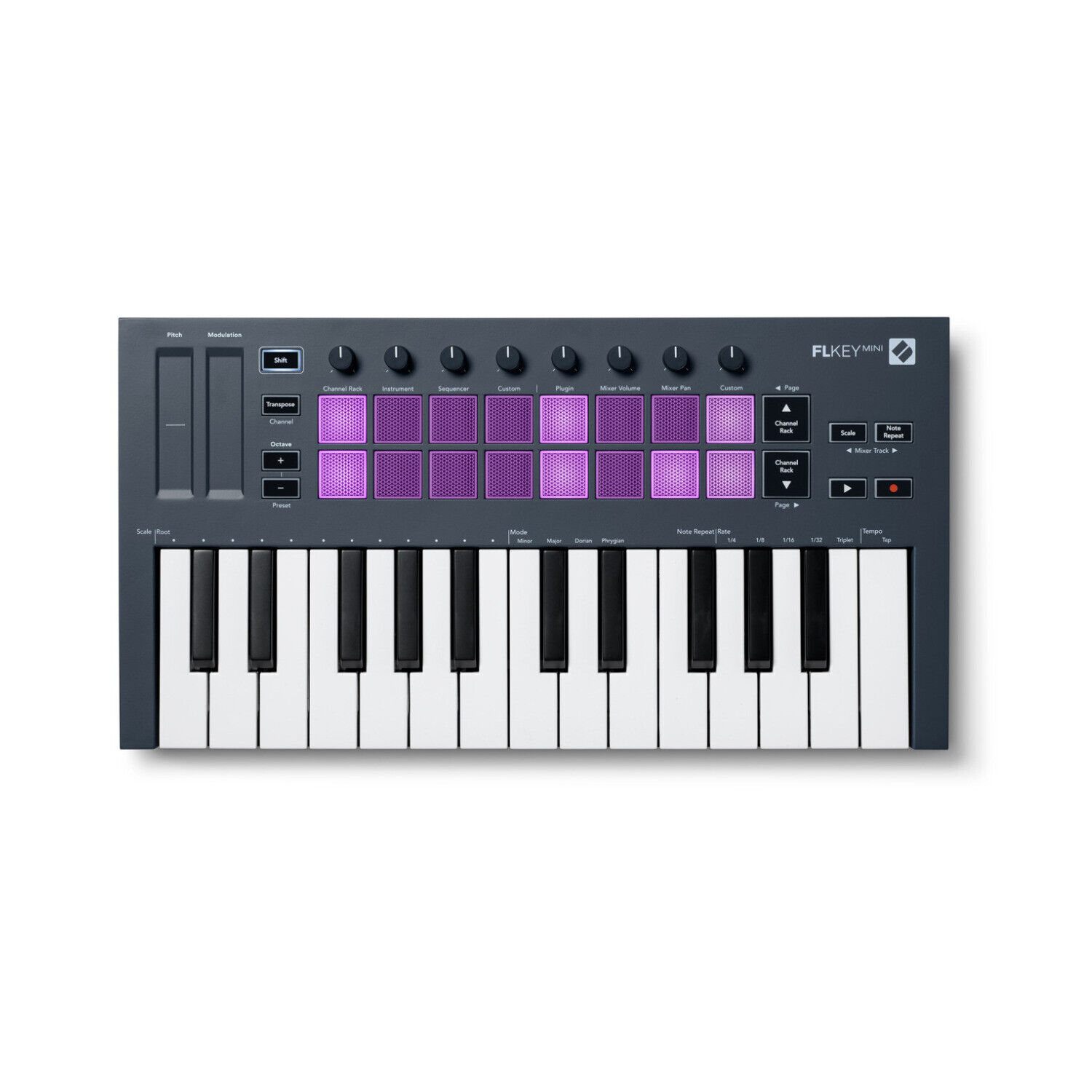 Novation FLkey Mini 25 Key MIDI Keyboard Controller for FL Studio - Fresh Stock Dated February 2026
