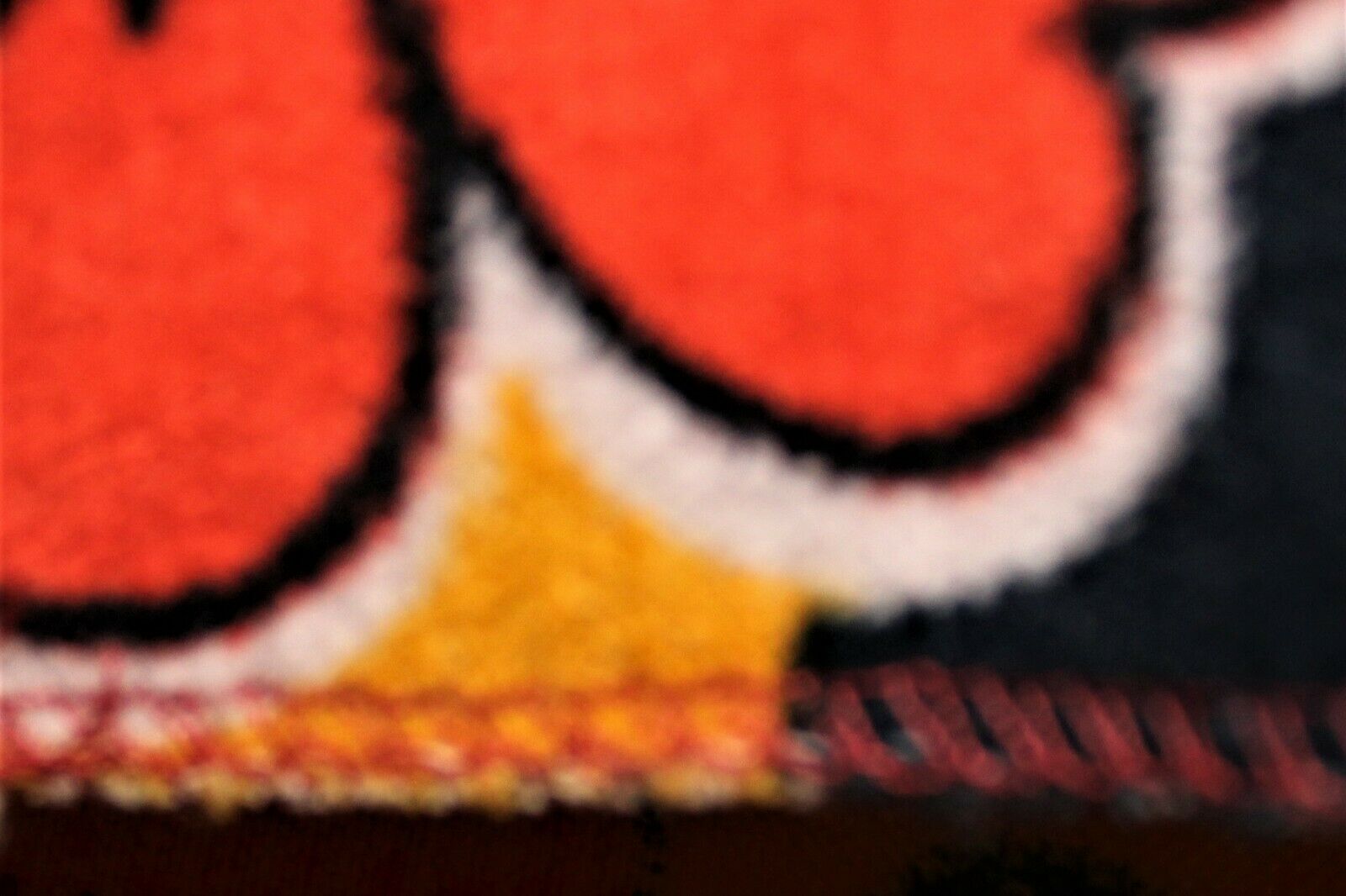 Vintage 1960s Velour Bright Flower Power Mini Skirt - Fresh Stock Dated February 2026