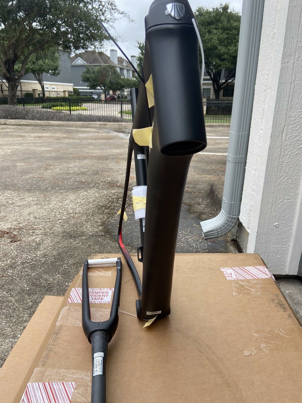 Trek Domane SLR Road Bike Frameset 56cm Carbon Black Disc Brake - Fresh Stock Dated February 2026