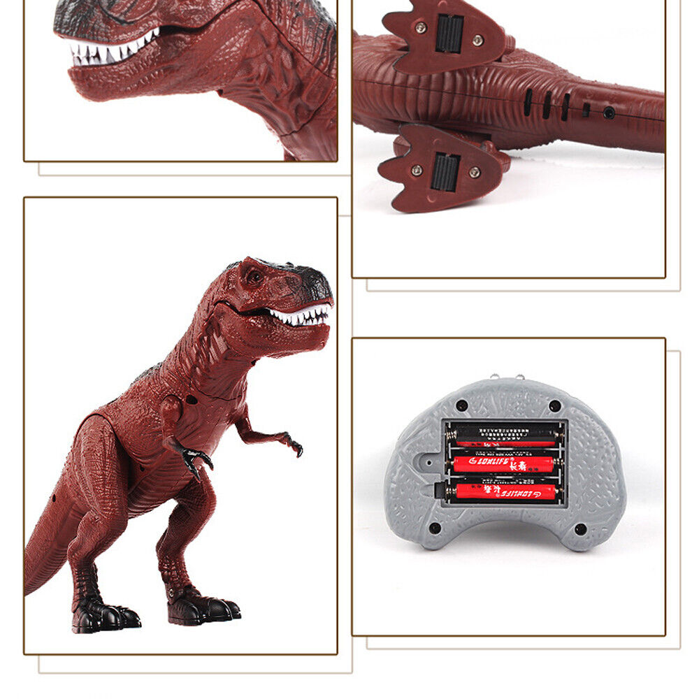 Electric Remote Control Walking Dinosaur Toy Light-Up Building Sticks And Balls - Fresh Stock Dated February 2026