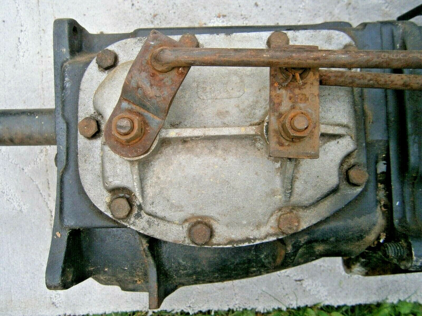 1961 1962 1963 1964 Ford Borg Warner T-10 4 Speed Transmission & Hurst Shifter - Fresh Stock Dated February 2026