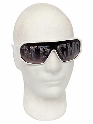 Macho Man White Macho Sunglasses Randy Savage Costume Wrestler Party WWF Glasses - Fresh Stock Dated December 2025