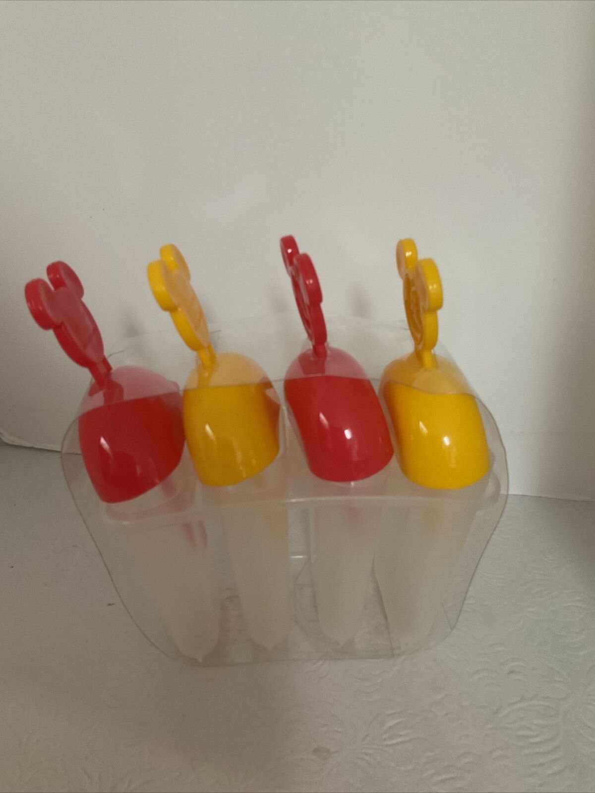 Disney Sippy Freeze Pop Set (4) New Mickey Mouse, Minnie Mouse, Donald Duck, Dai - Fresh Stock Dated February 2026