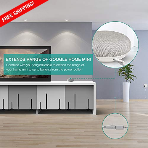 Micro Usb Extension Cable 20Ft Male To Female Extender Cord Zmodo Camera White - Fresh Stock Dated February 2026