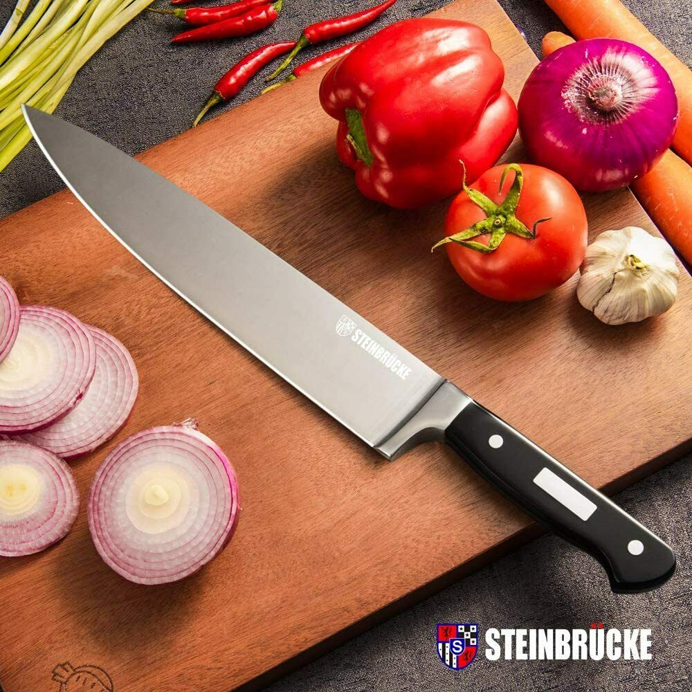 Chef Kitchen Knife Set Professional German Stainless Steel Sharp 6 7 8 10 Inch - Fresh Stock Dated December 2025