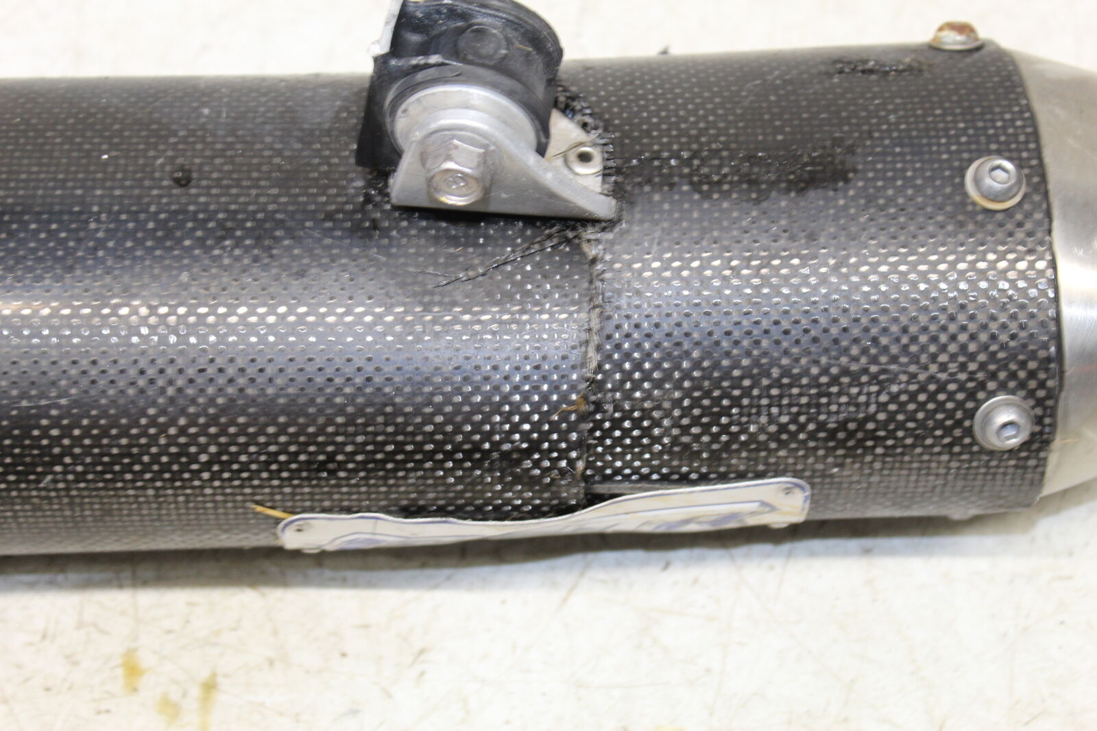 07-08 YAMAHA YZF R1 GYTR LEFT RIGHT MUFFLER EXHAUST PIPE COVERS - Fresh Stock Dated February 2026