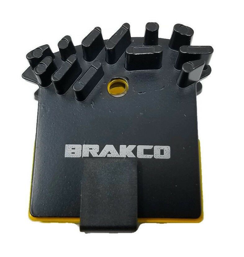 BRAKCO Disc Brake Pads with Cooling Fin BR M988 M985 XT M8000 M785 SLX M675 - Fresh Stock Dated December 2025