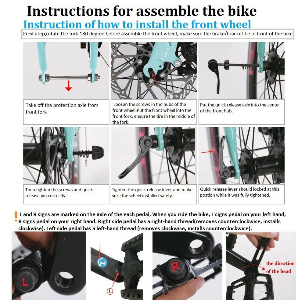 Eurobike XC7000 Road Bike 54 Cm Aluminum Frame 16 Speed Road Bicycle White - Fresh Stock Dated February 2026