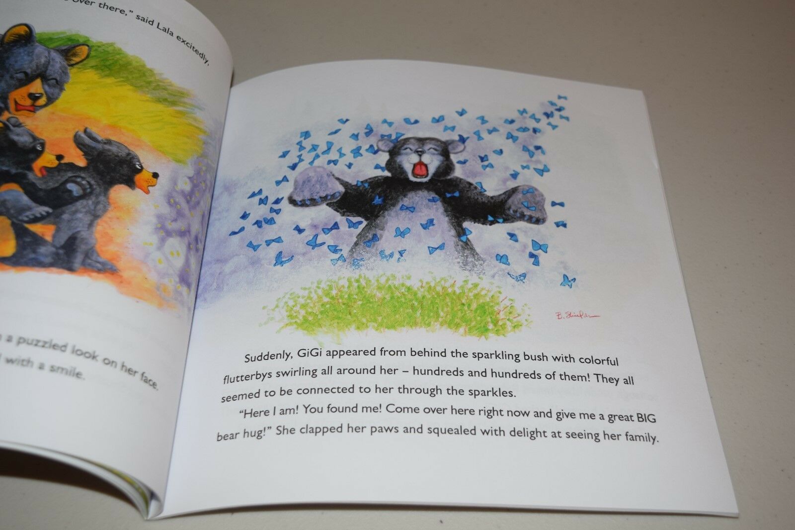 Gigi's Enchanted Forest by Patti Clemons Merritt Shields SIGNED BY AUTHORS Bears - Fresh Stock Dated December 2025