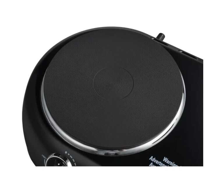 Electric Cooktop Burner 2 Plate Hot Portable Cooking Stove 1800 W, 1 Each - Fresh Stock Dated February 2026
