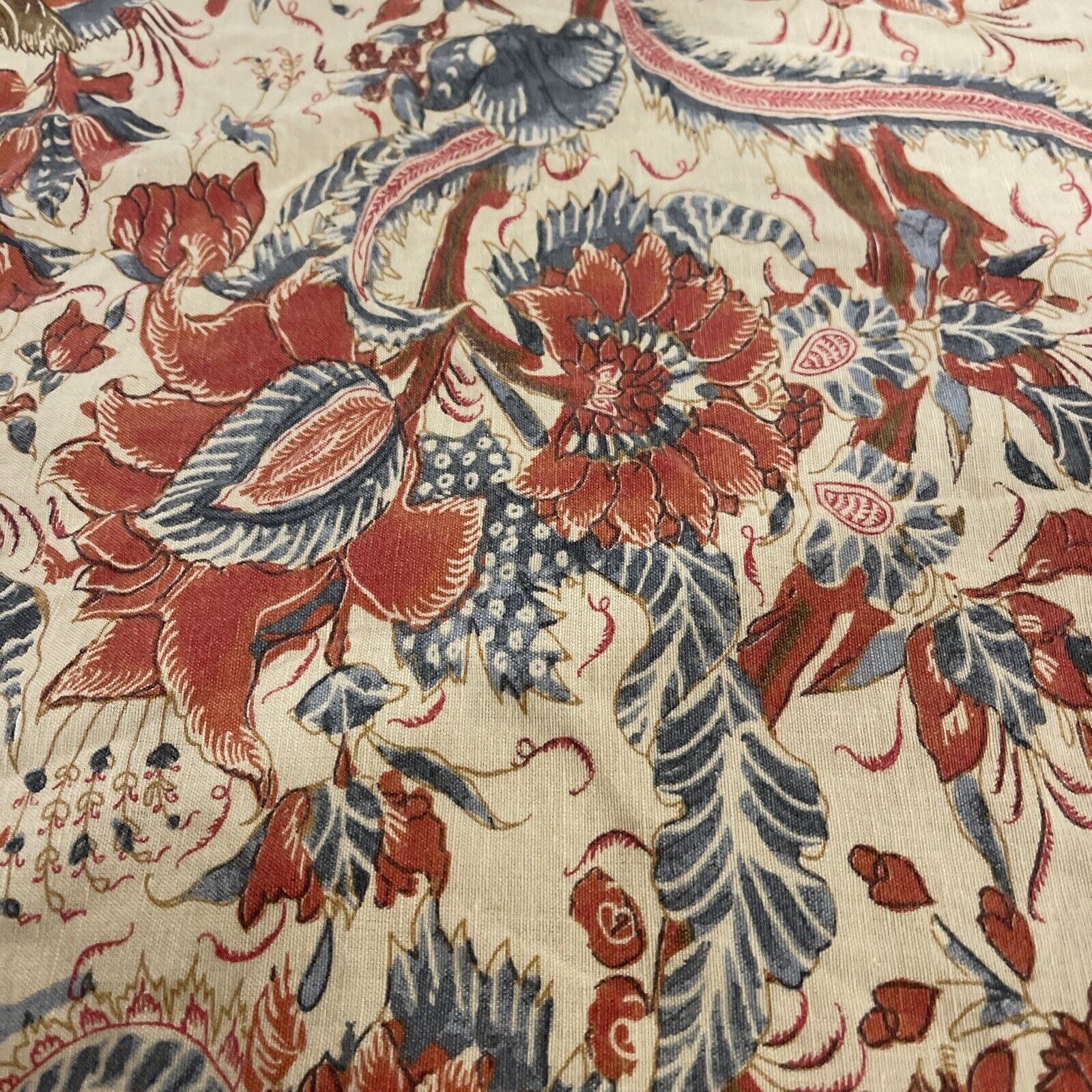 POTTERY BARN Jordan Palampore Standard pillow sham Tan Jacobean - Fresh Stock Dated February 2026