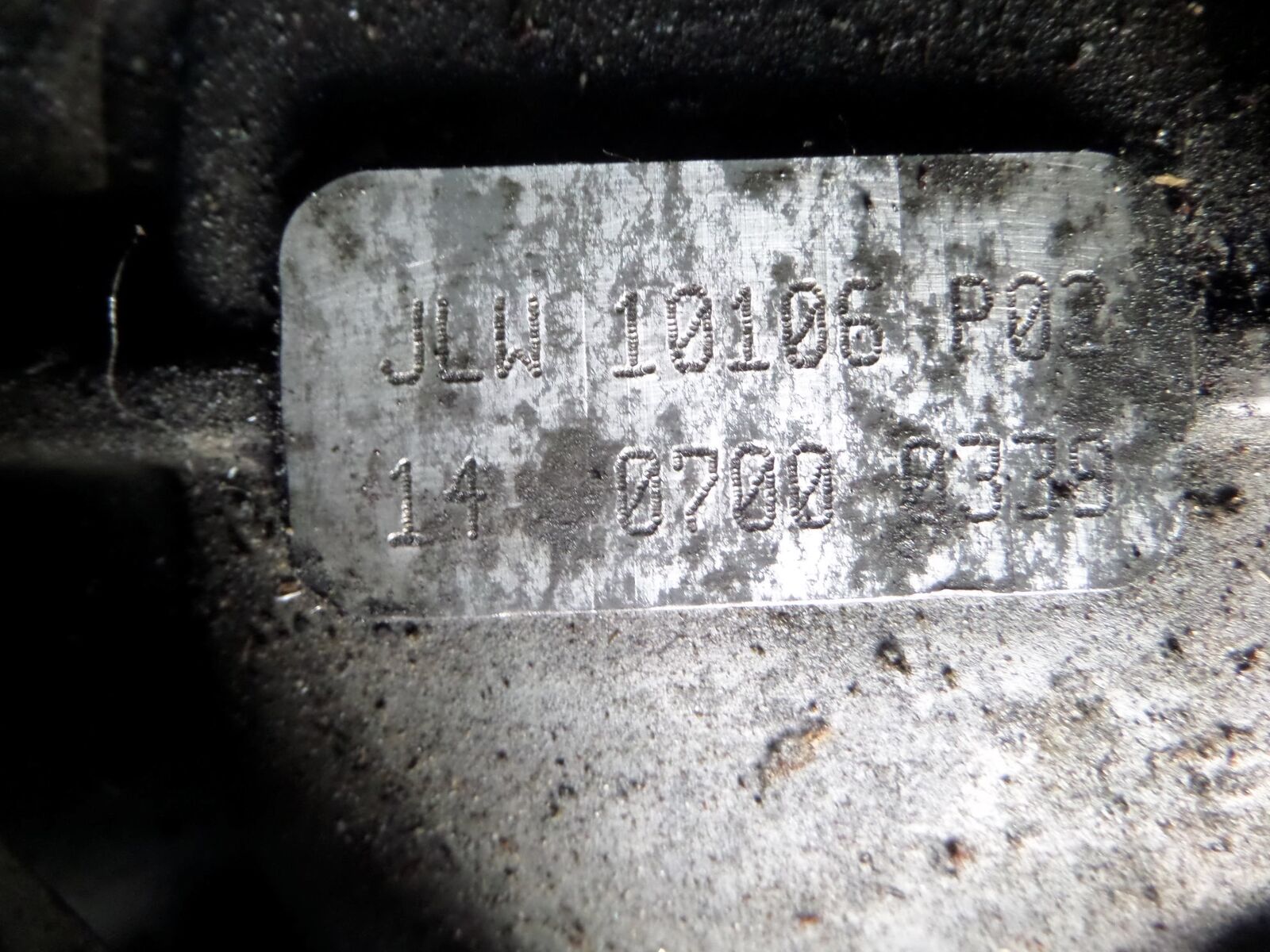 VW Eos 6 Speed Manual Transmission 07-11 OEM JLW - Fresh Stock Dated February 2026