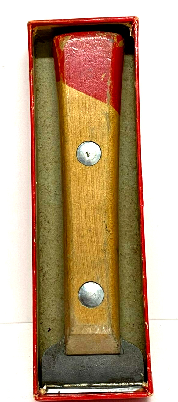 Vintage Craftsman Tungsten Carbide Hand Scraper for Paint and Wood Putty Knives - Fresh Stock Dated February 2026