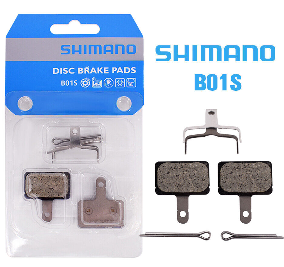 Shimano 1/2 Pairs B01S/G01S Resin Disc Brake Pads m315 mt200 acera Altus - Fresh Stock Dated February 2026