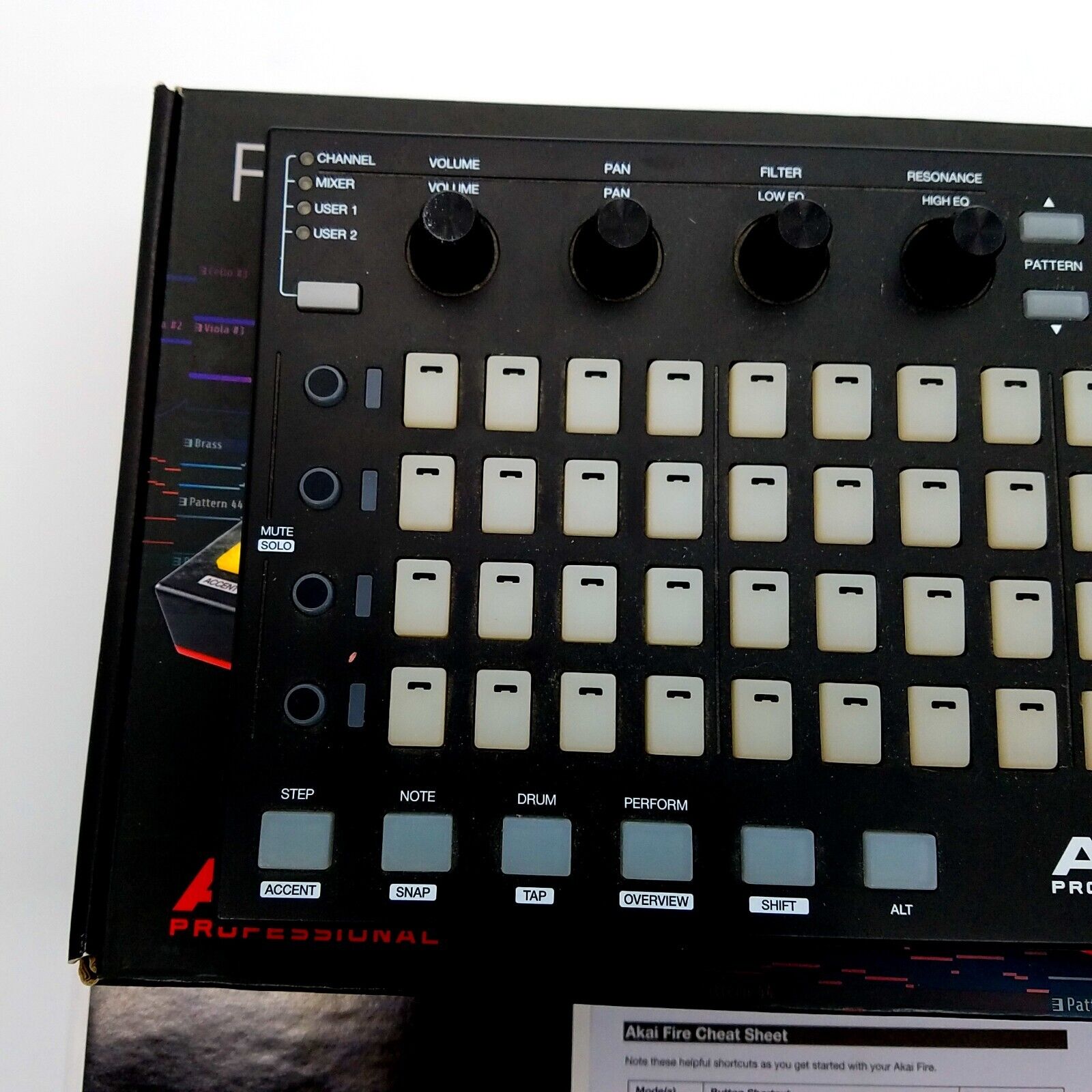 Used Akai Fire Drum Machine - Fresh Stock Dated February 2026