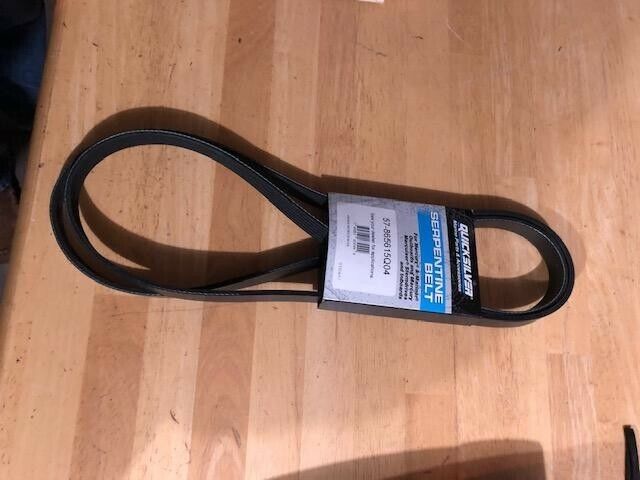 New quicksilver Mercury Serpentine Belt # 57-865615Q04 - Fresh Stock Dated February 2026