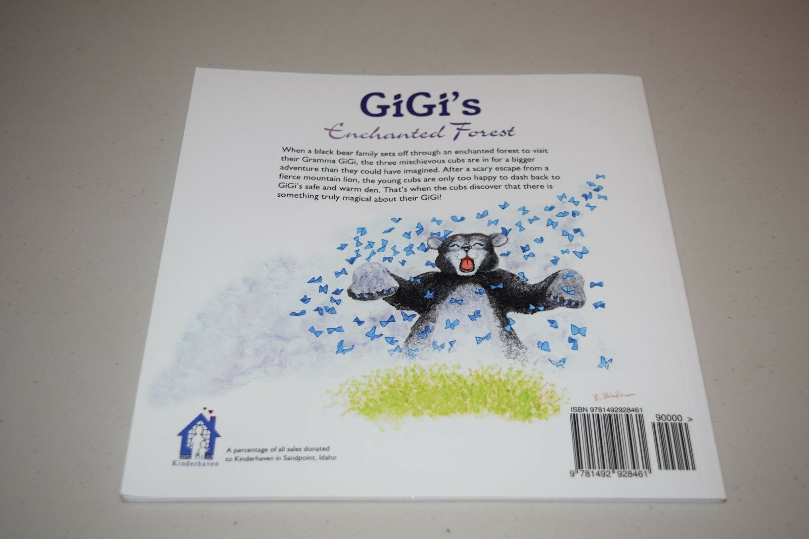 Gigi's Enchanted Forest by Patti Clemons Merritt Shields SIGNED BY AUTHORS Bears - Fresh Stock Dated December 2025