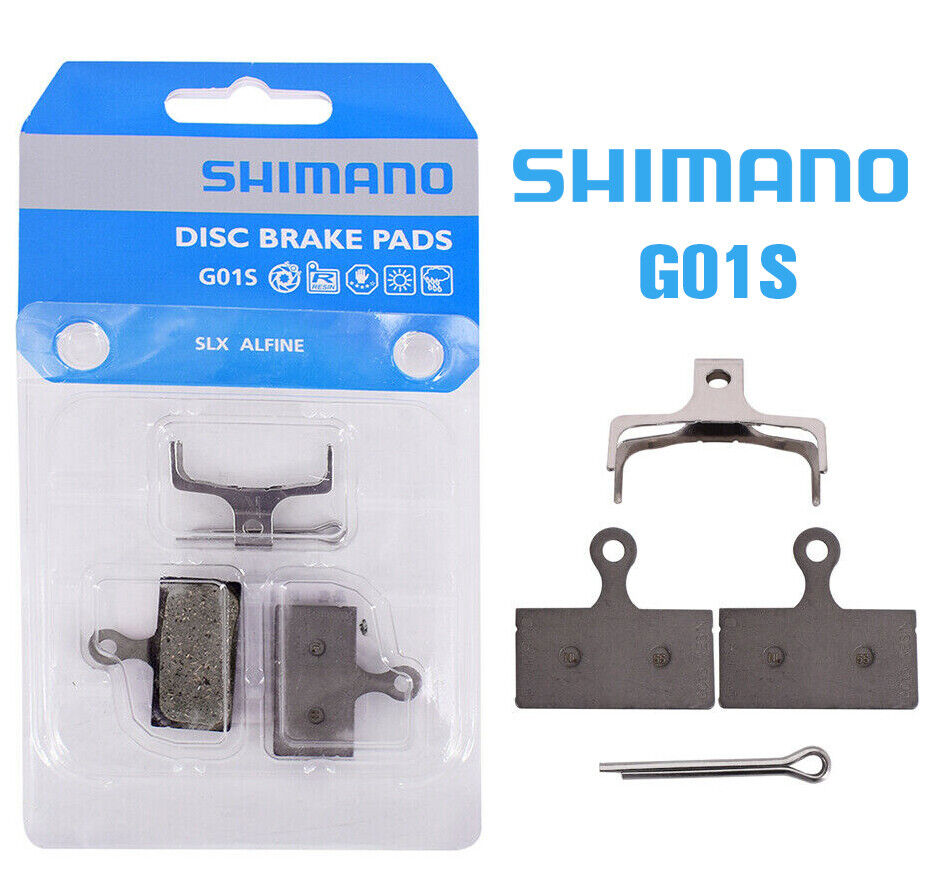Shimano 1/2 Pairs B01S/G01S Resin Disc Brake Pads m315 mt200 acera Altus - Fresh Stock Dated February 2026