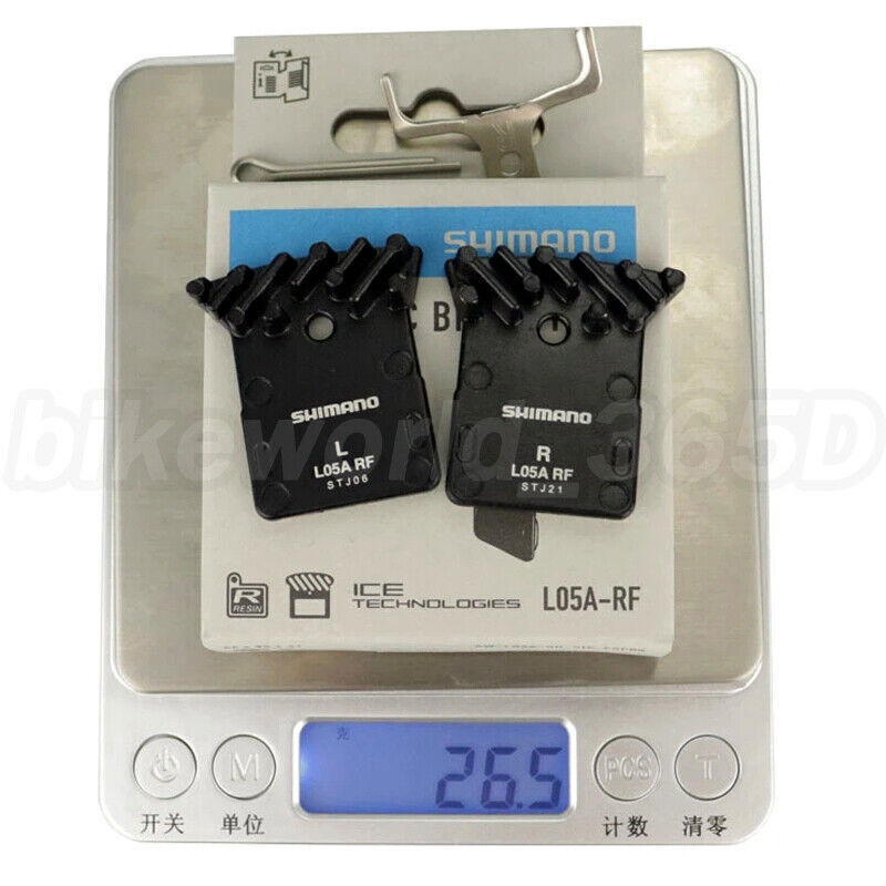 2 Pair Shimano L05A Resin Disc Brake Pads ICE-TECH Road Bike Pad fit L03A L04C - Fresh Stock Dated February 2026