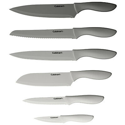 Cuisinart Advantage 12-Piece Gray Knife Set with Blade Guards C55-12PCG - Fresh Stock Dated December 2025