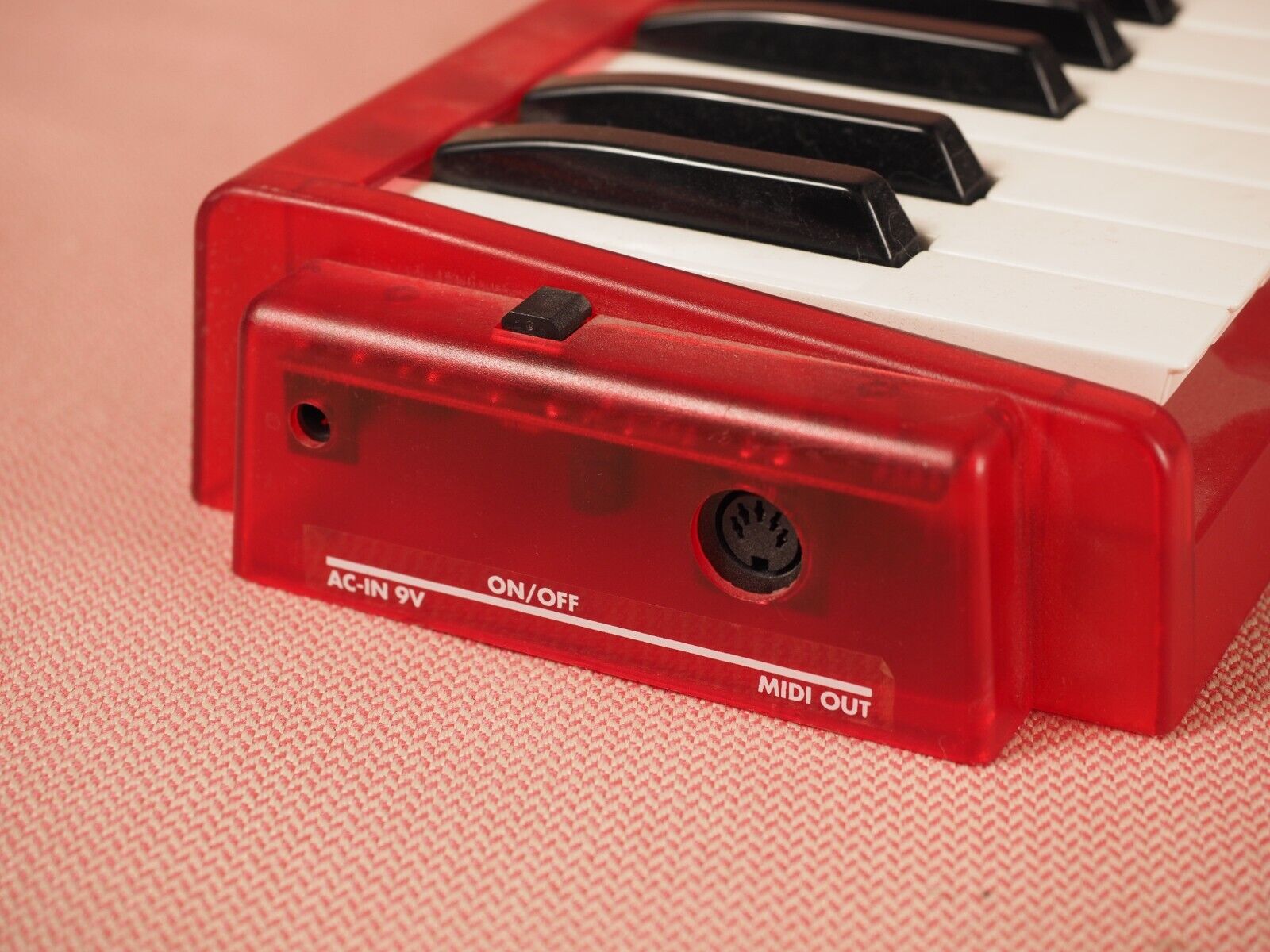 Fatar Studio CMK 37 MIDI keyboard controller Translucent Red - Fresh Stock Dated February 2026