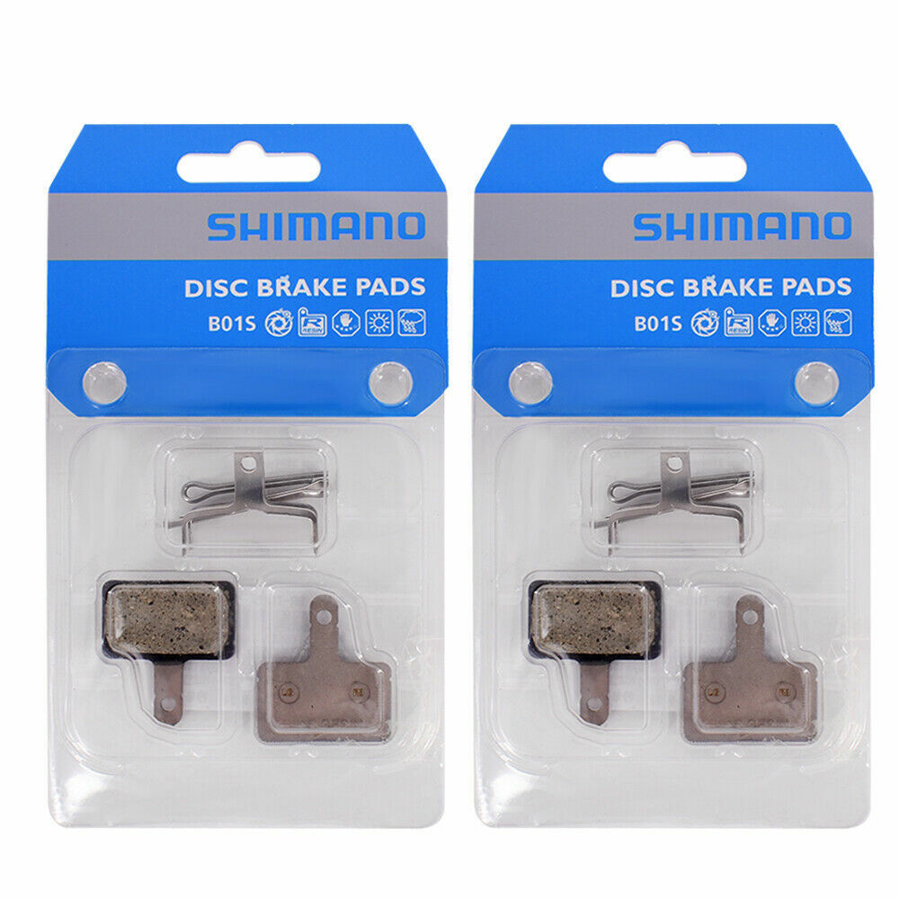 Shimano 1/2 Pairs B01S/G01S Resin Disc Brake Pads m315 mt200 acera Altus - Fresh Stock Dated February 2026