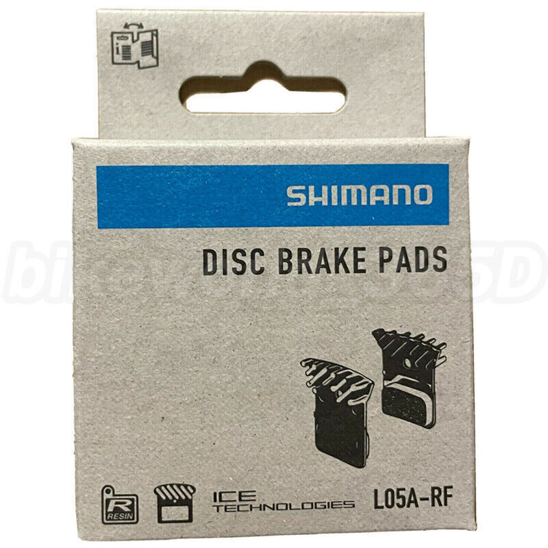 2 Pair Shimano L05A Resin Disc Brake Pads ICE-TECH Road Bike Pad fit L03A L04C - Fresh Stock Dated February 2026