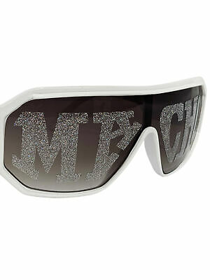 Macho Man White Macho Sunglasses Randy Savage Costume Wrestler Party WWF Glasses - Fresh Stock Dated December 2025