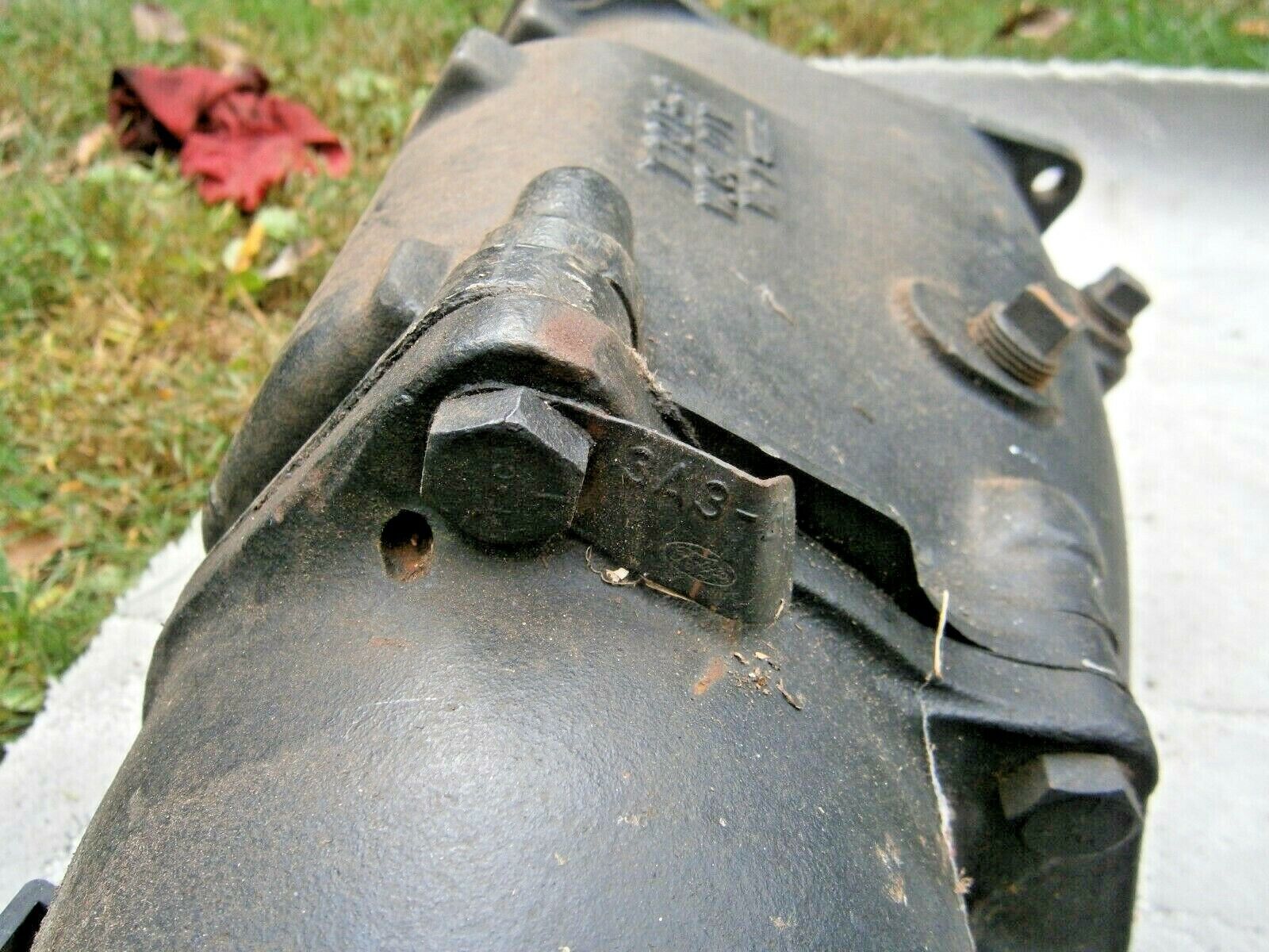 1961 1962 1963 1964 Ford Borg Warner T-10 4 Speed Transmission & Hurst Shifter - Fresh Stock Dated February 2026