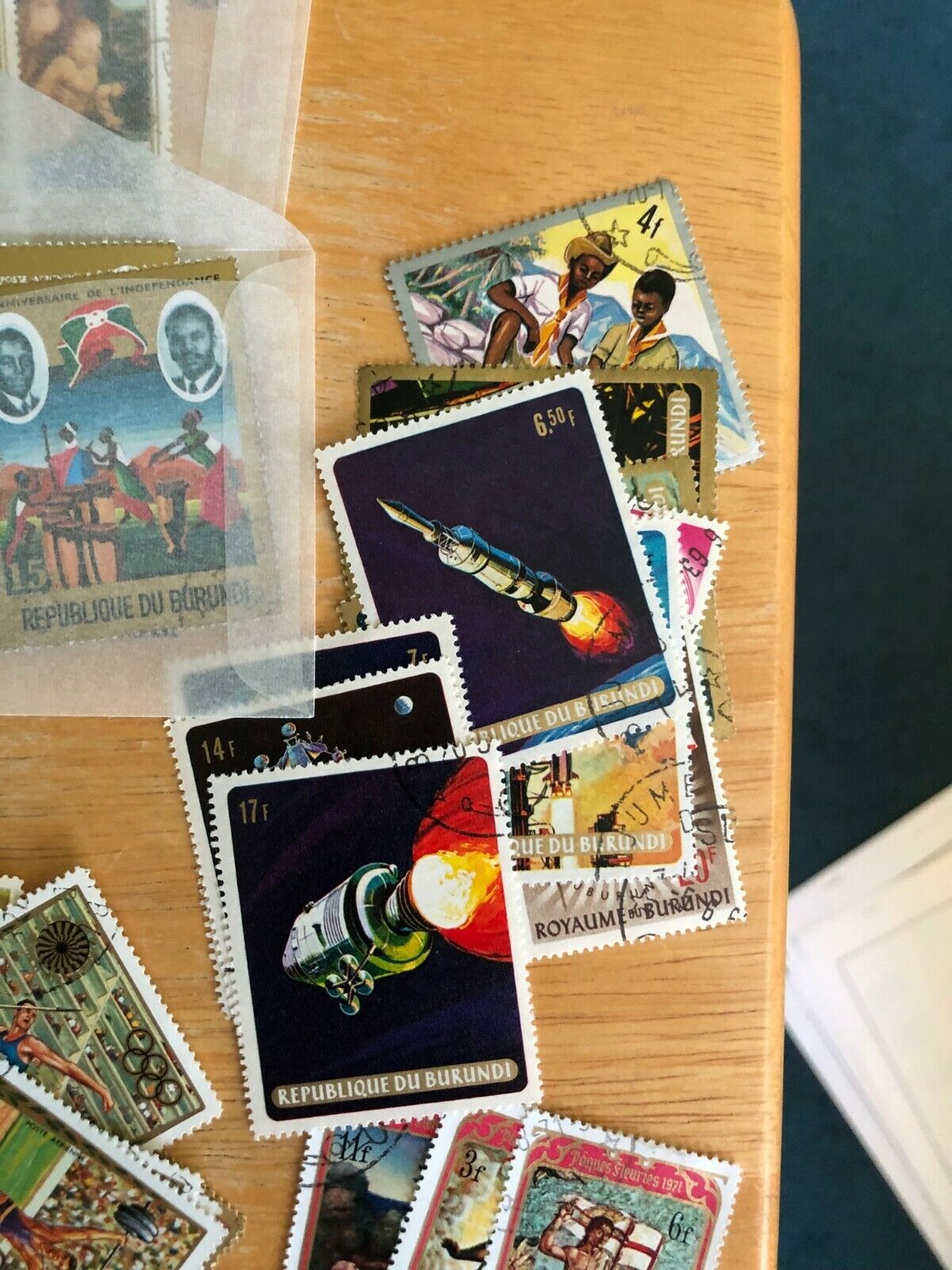 Burundi Lot, MNH (a few), Mh (some), Used (Primarily) - Fresh Stock Dated December 2025