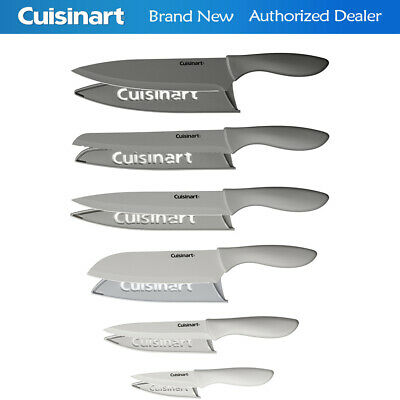 Cuisinart Advantage 12-Piece Gray Knife Set with Blade Guards C55-12PCG - Fresh Stock Dated December 2025