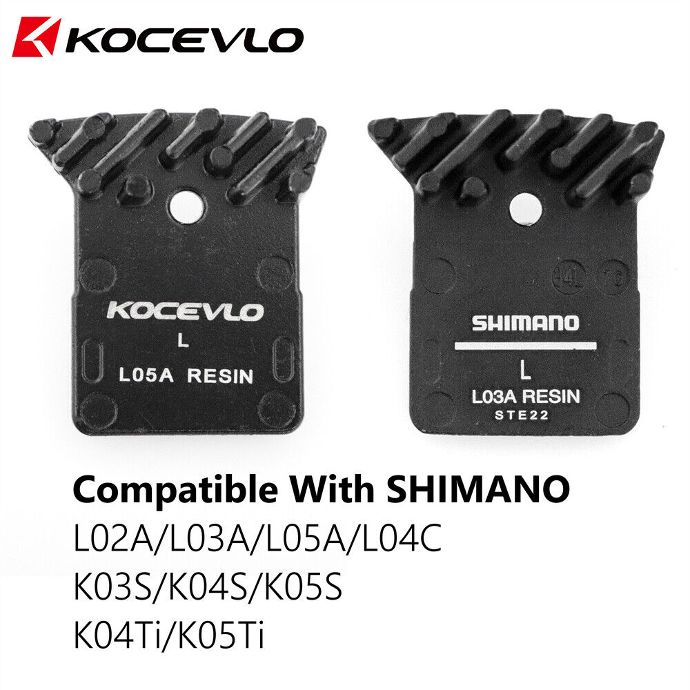 4 Pair Kocevlo L05A Resin ICE Brake Pad for SHIMANO Road Disc Brake Caliper L03A - Fresh Stock Dated February 2026