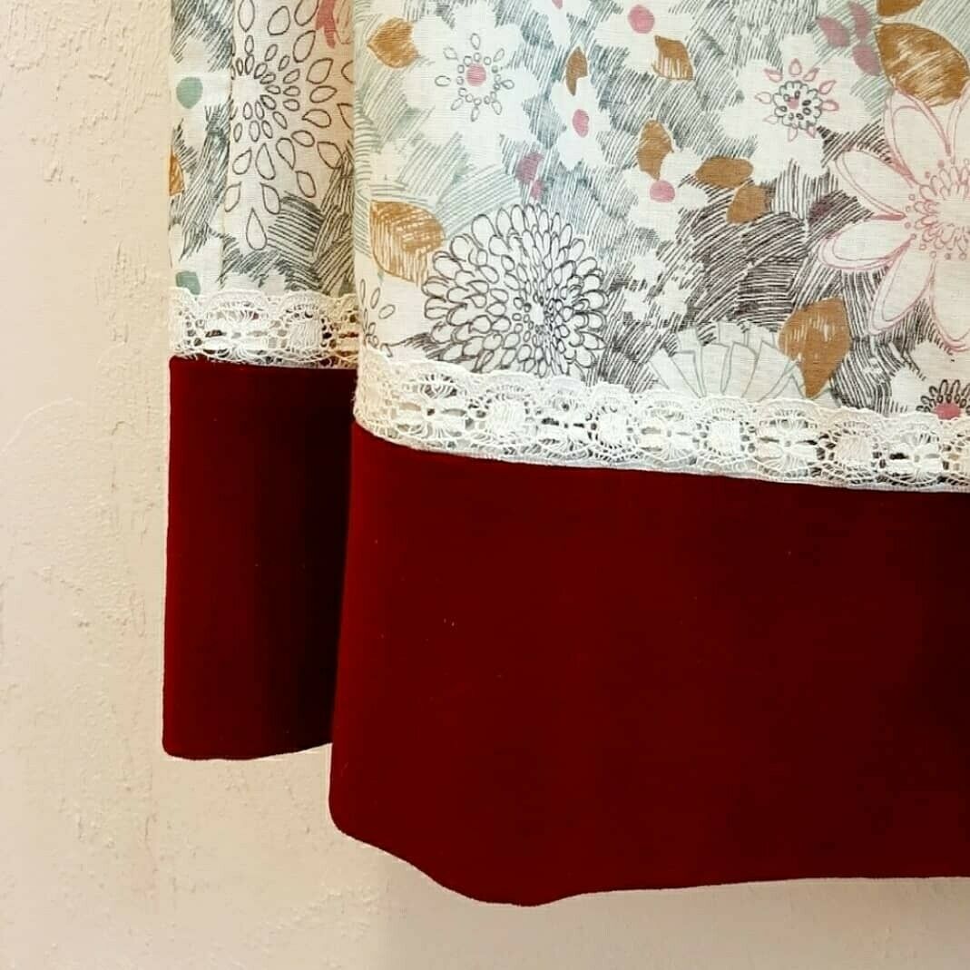 Vintage 70s Chessa Davis Cottagecore Crochet & Lace Skirt XS - Fresh Stock Dated March 2026