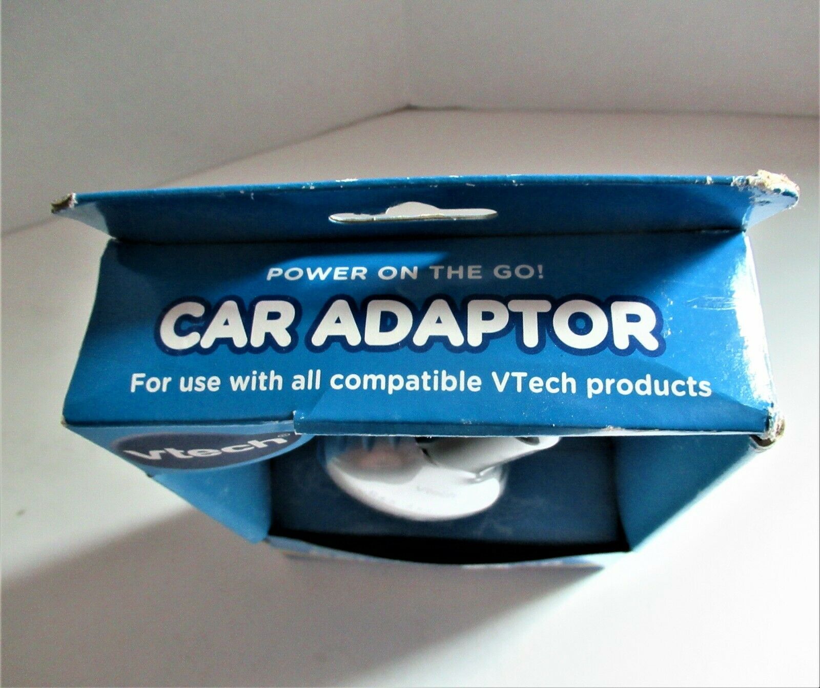 VTech NEW Car Adaptor For Use With All Compatible VTech Products Power On The Go - Fresh Stock Dated December 2025